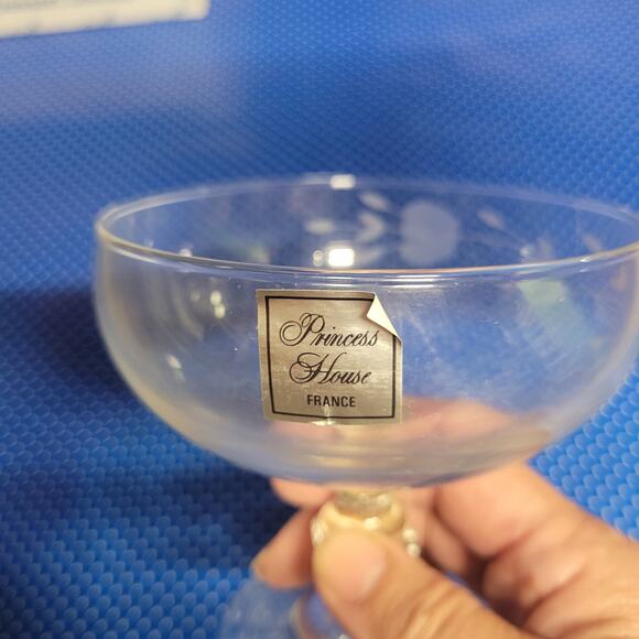 Vintage Princess House Heritage Footed Dessert 507 NIB - Picture 4 of 6